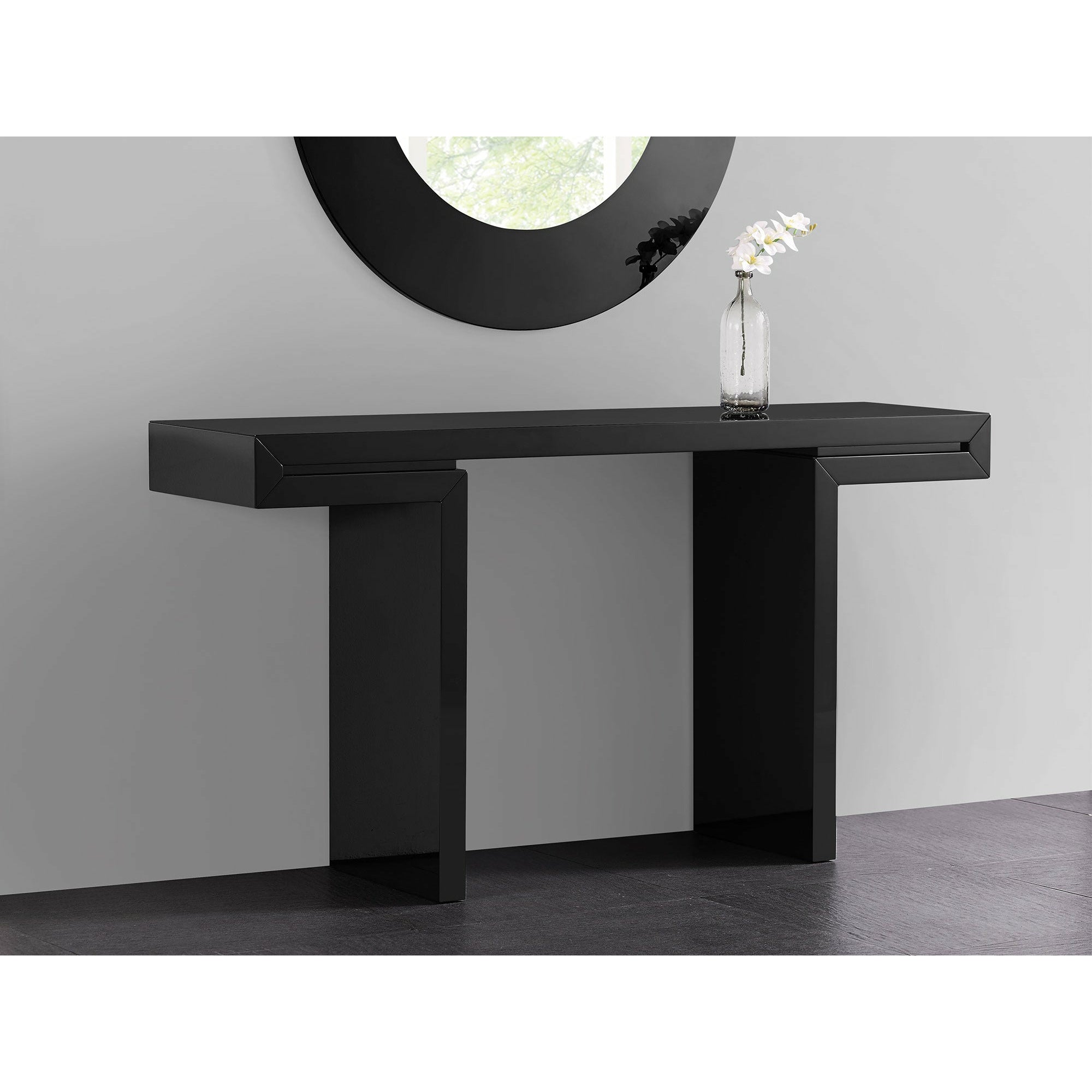 Whiteline Modern Living - Delaney Console CO1408-BLK