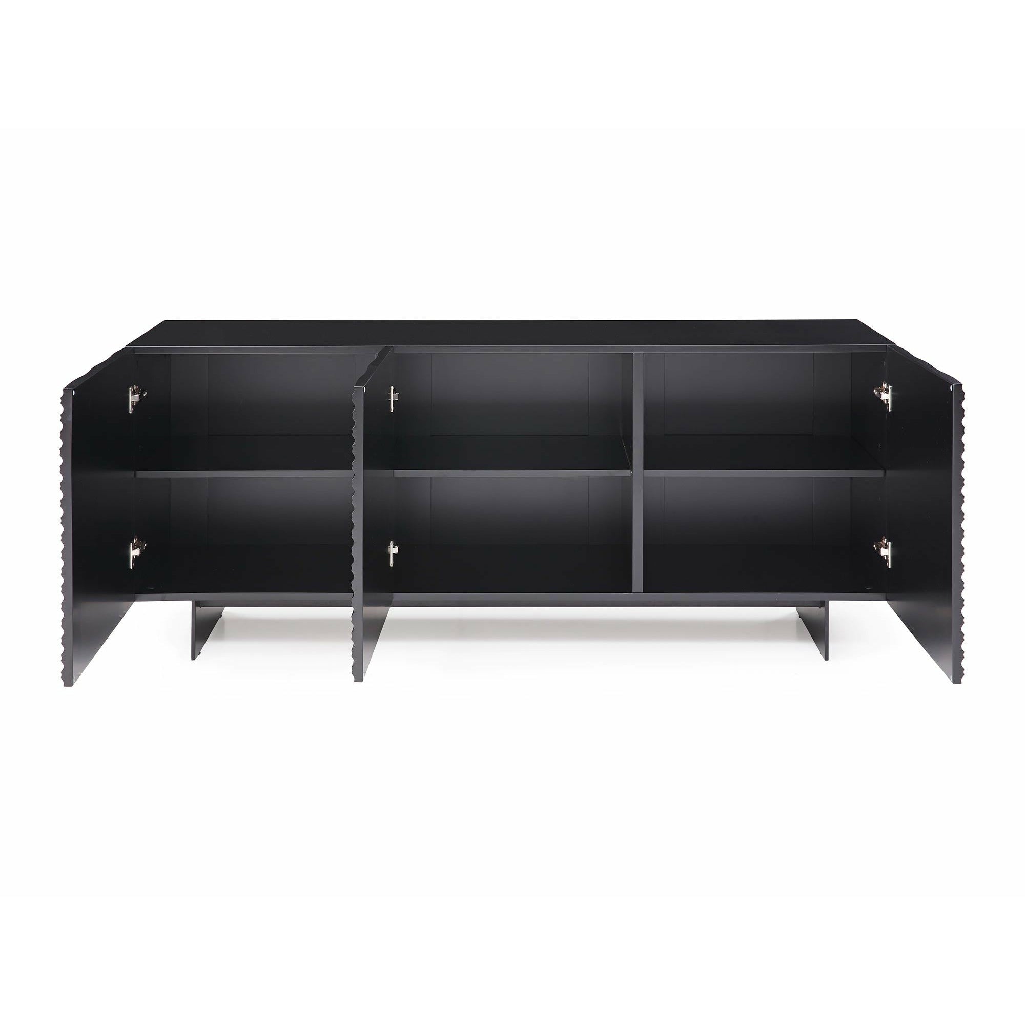 Whiteline Modern Living - Vanessa Buffet SB1425-BLK