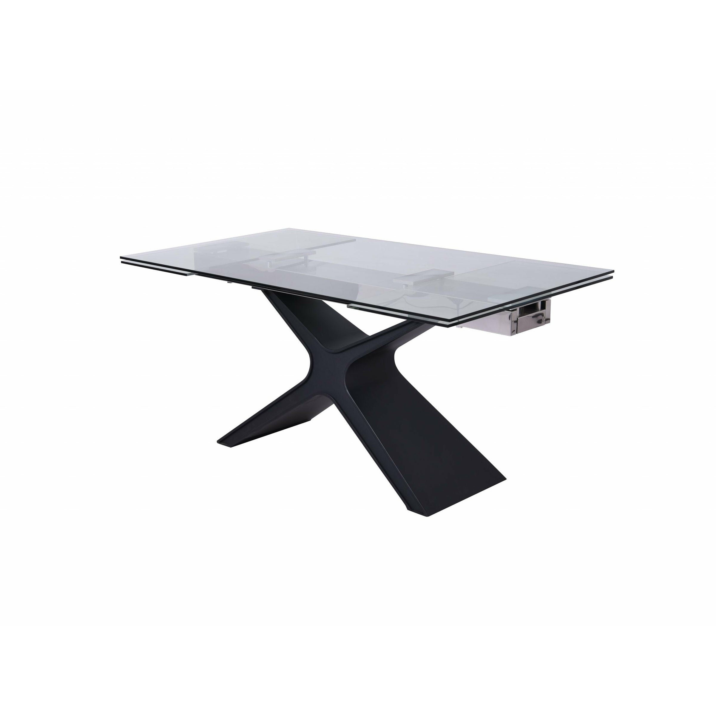 Whiteline Modern Living - West Extendable Dining Table DT1716-BLK