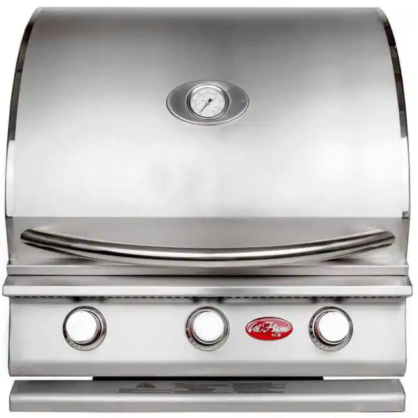 Cal Flame G3 25'' 3 Burner Built In Gas Grill BBQ18G03