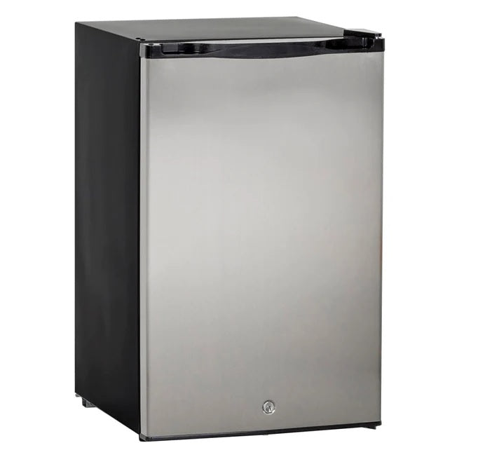 True Flame - 24" 5.3c Outdoor Rated Fridge Left to Right Opening - TF-RFR-24S