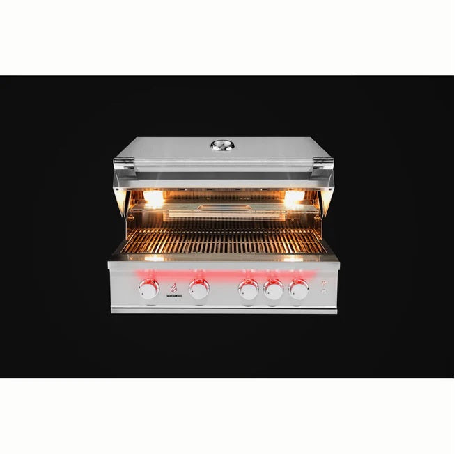 Trueflame - 25" 3 Burner Gas Grill - LP/NG - TF25-LP/NG