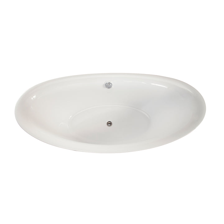 Altair Allegra Freestanding Soaking Acrylic Bathtub 50671-BAT-WH-F