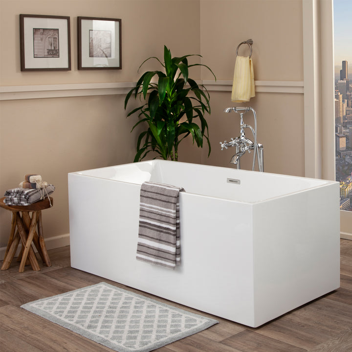 Altair Persephone Freestanding Soaking Acrylic Bathtub