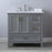 Altair Isla 36" Single Bathroom Vanity Set with Carrara White Marble Countertop