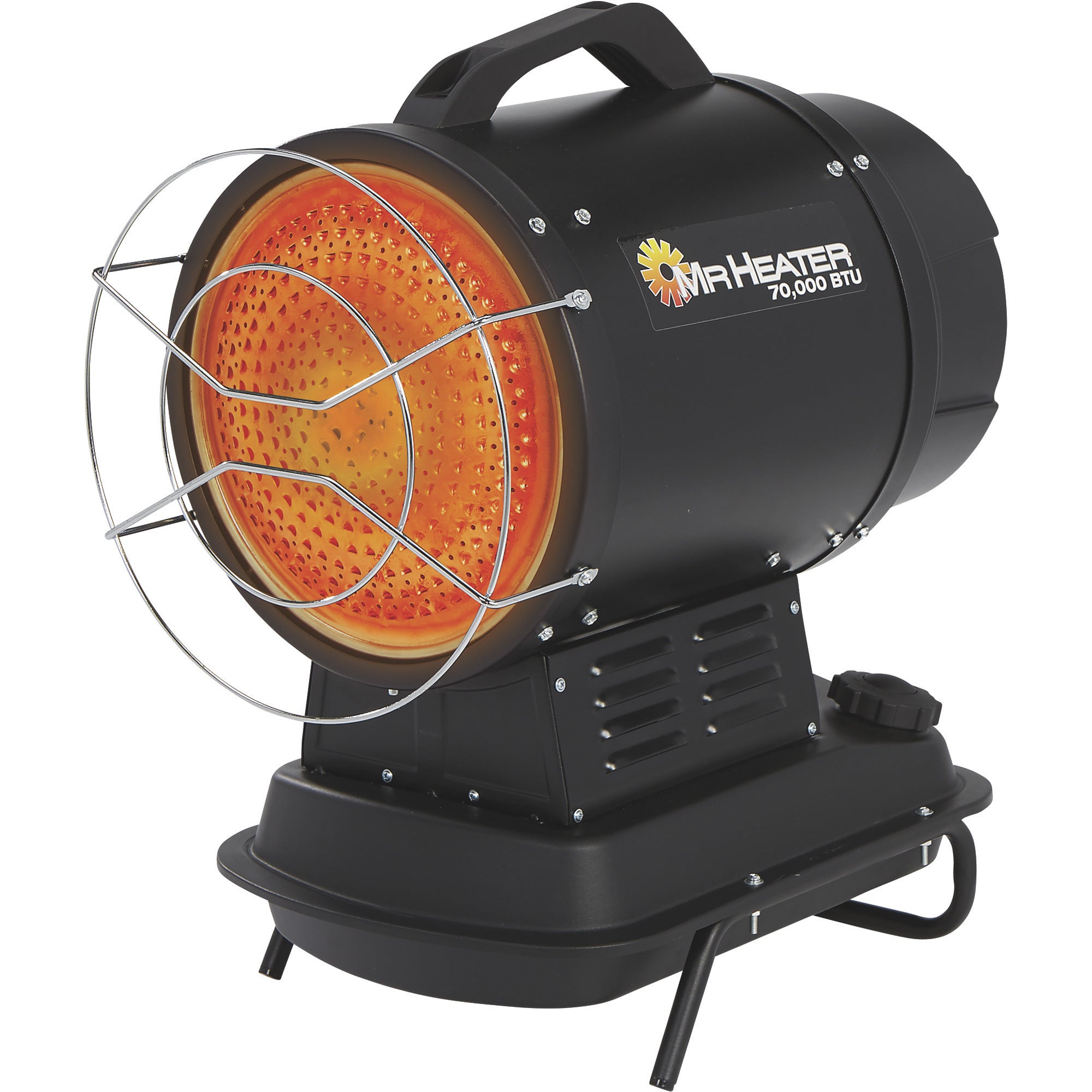 Mr. Heater Kerosene Radiant Heater, 70,000 BTU, 1750 Sq. Ft. Heating Capacity, Model# F270265