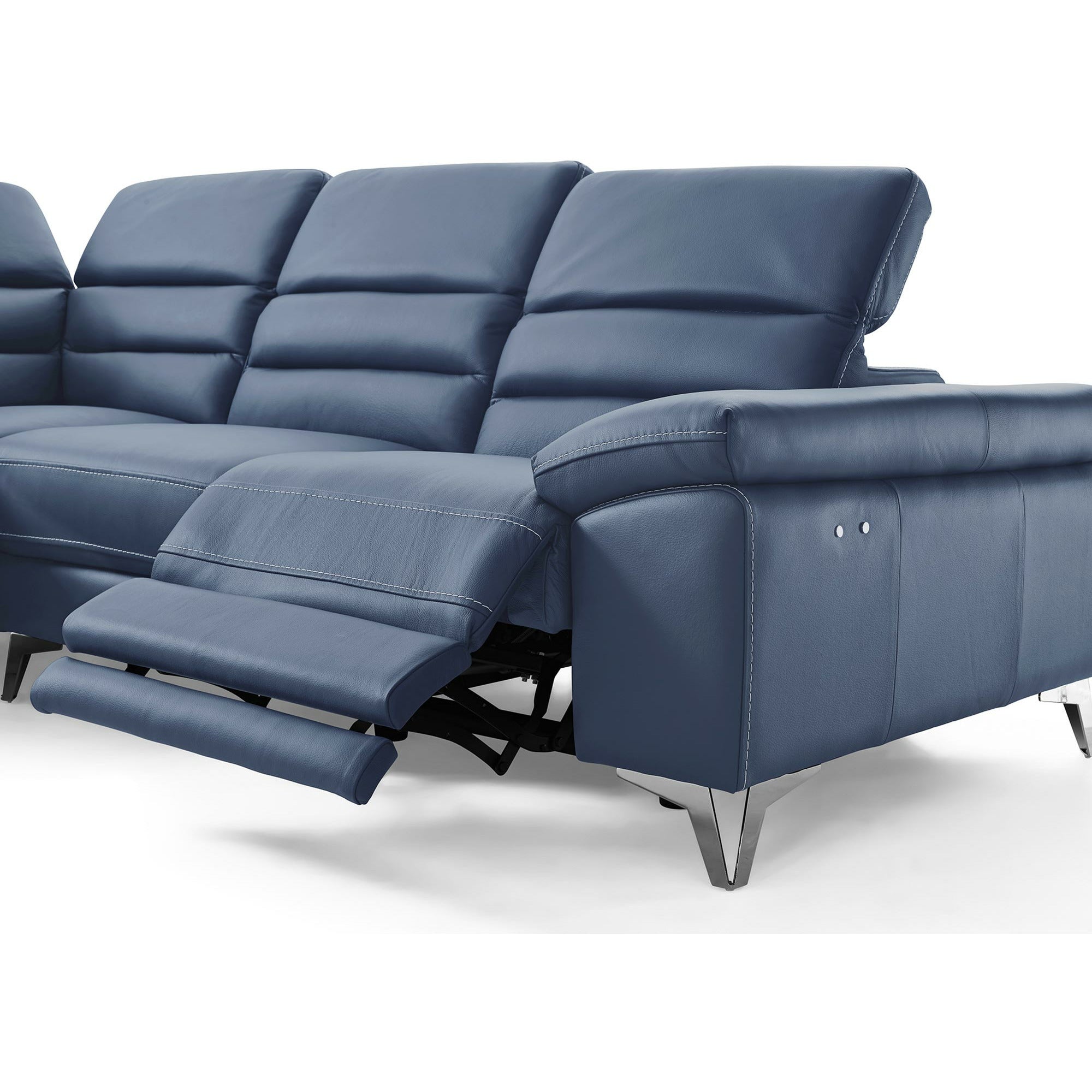 Whiteline Modern Living - Johnson Sectional SL1349L-NVY