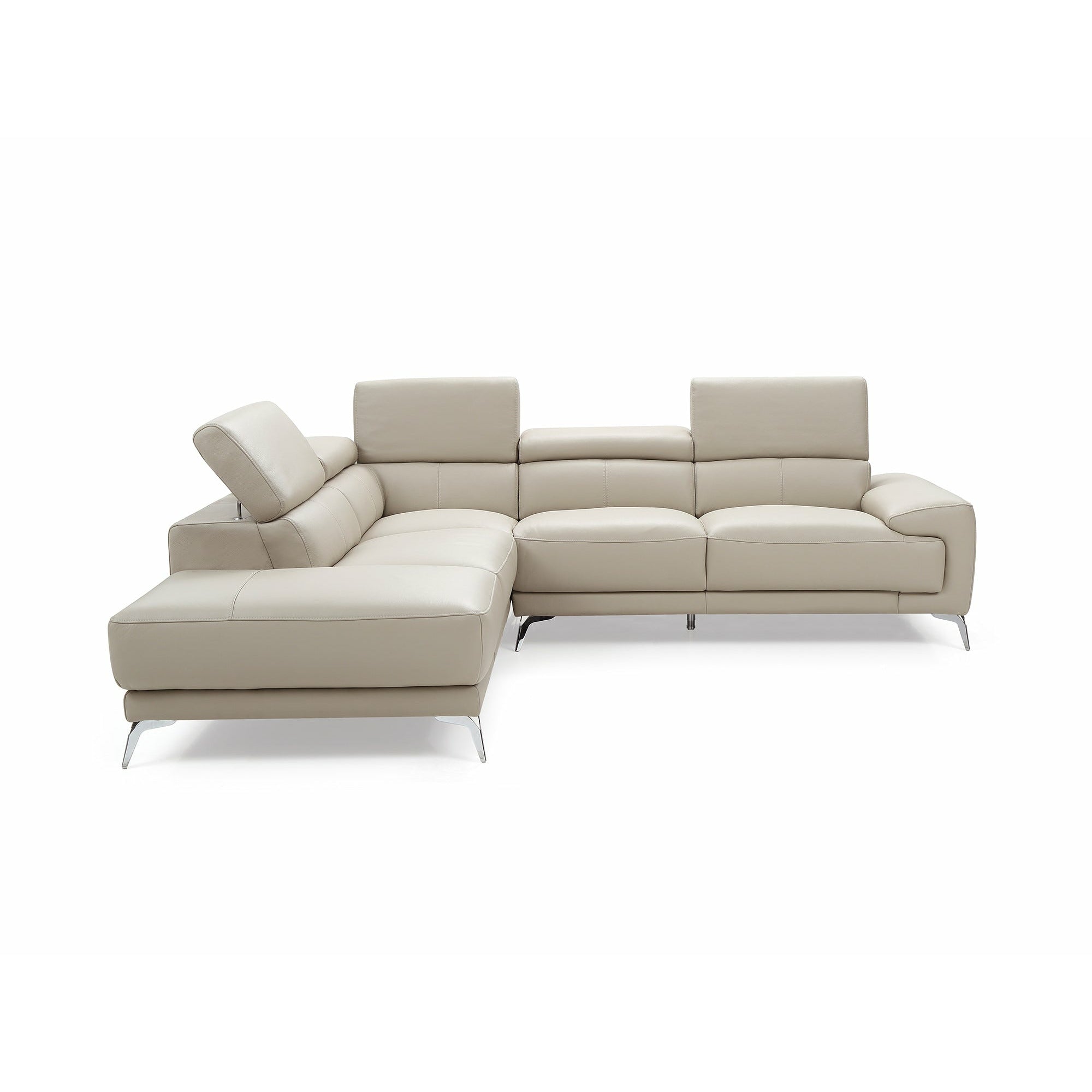 Whiteline Modern Living - Fabiola Sectional SL1467LS-LGRY