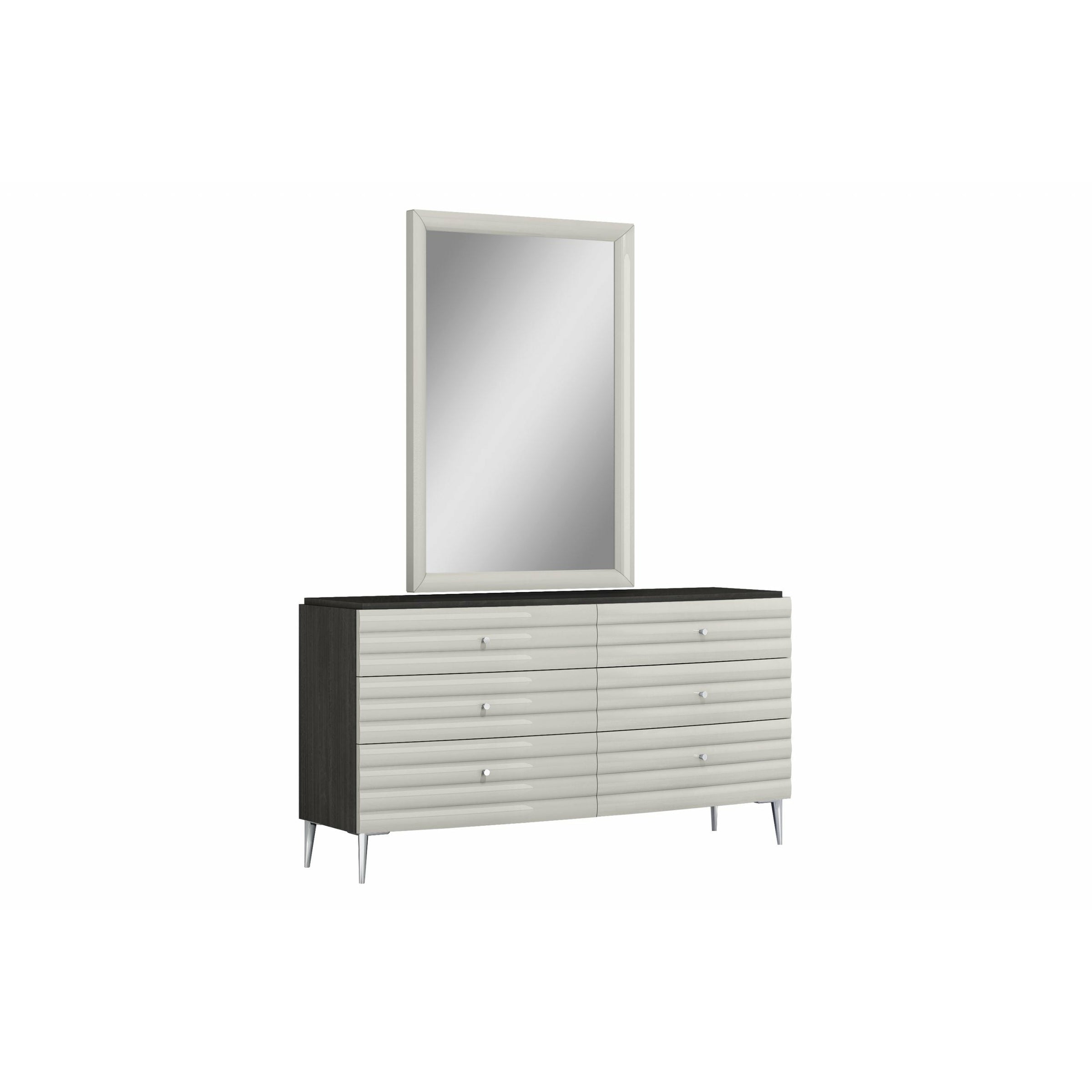 Whiteline Modern Living - Pino Dresser DR1752-DGRY/LGRY