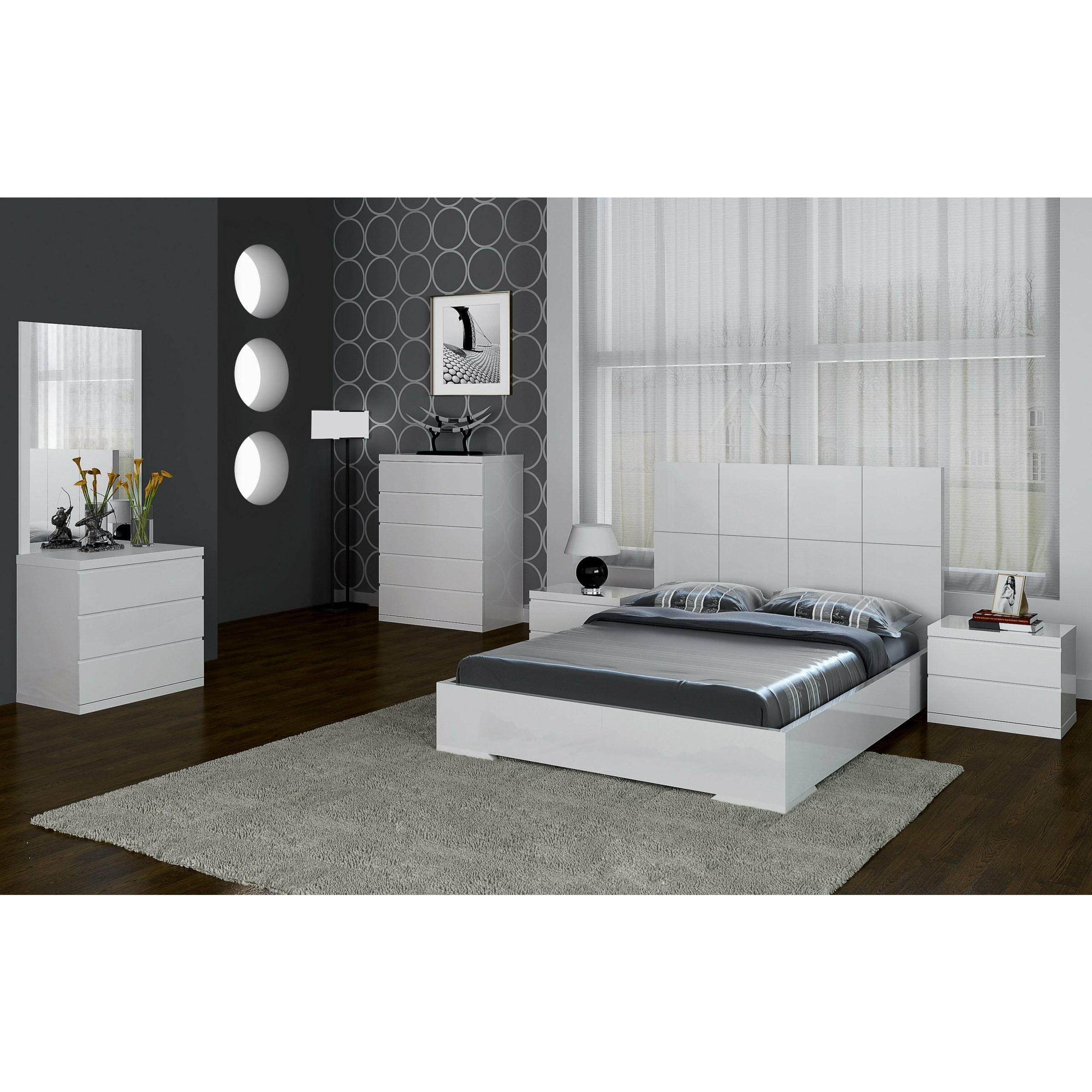 Whiteline Modern Living - Anna Single Dresser DR1207S-WHT