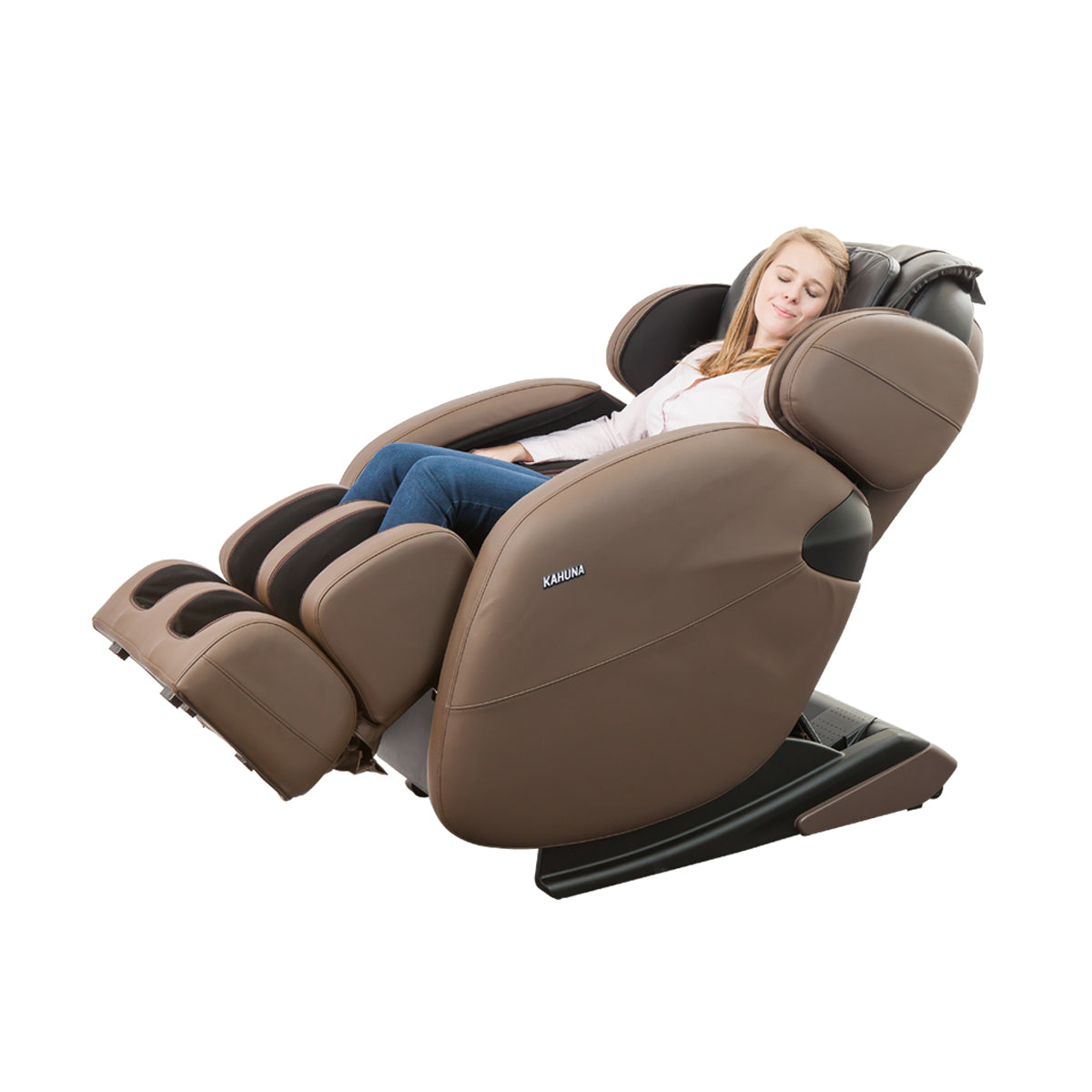 Kahuna Massage Chair Basic L-track Full-body, LM-6800 Brown