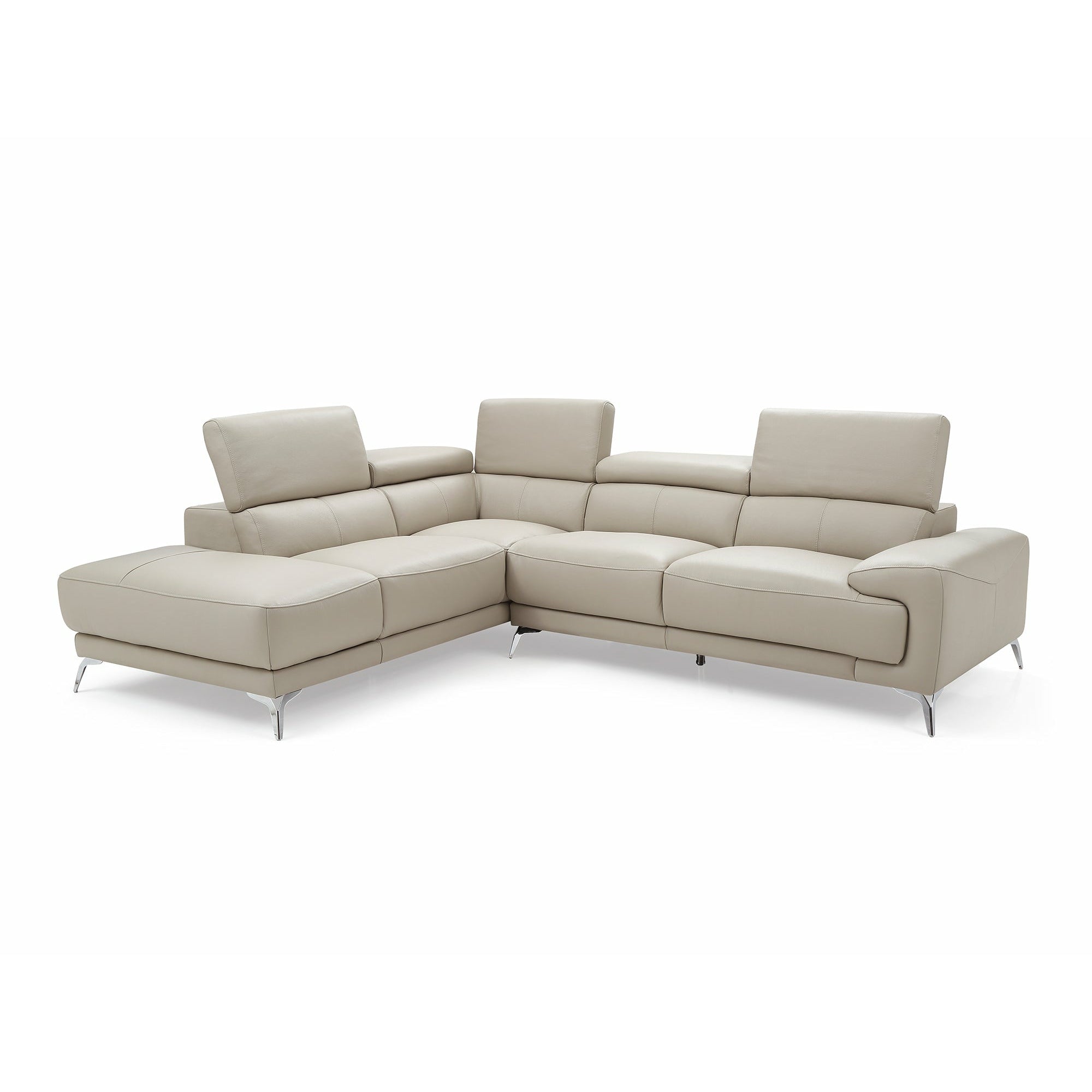 Whiteline Modern Living - Fabiola Sectional SL1467LS-LGRY