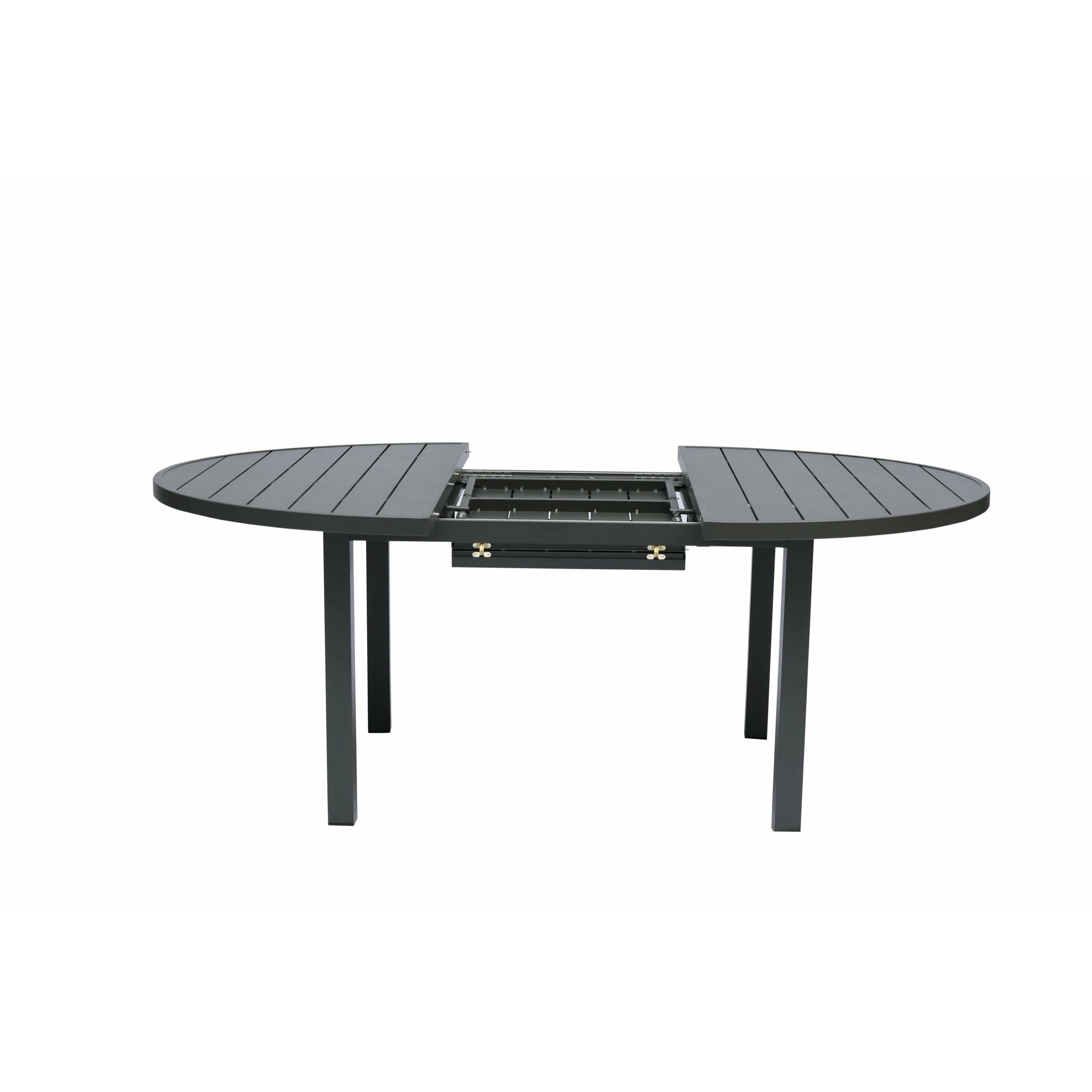 Whiteline Modern Living -Aloha Outdoor Extendable Dining Table DT1565-GRY