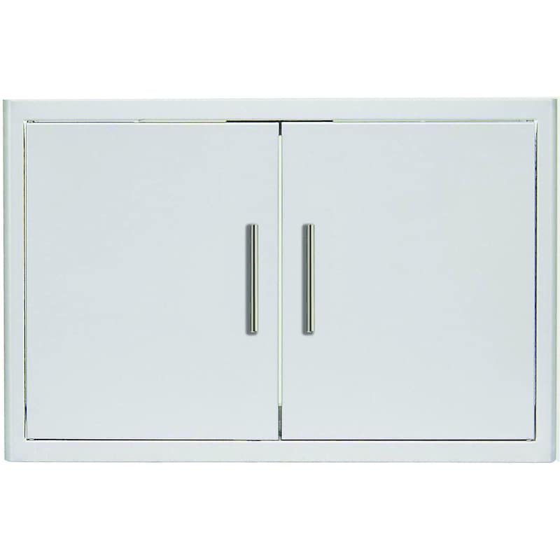 Blaze 25-Inch Stainless Steel Double Access Door - BLZ-AD25-R-SC