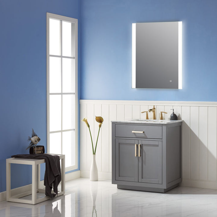 Altair Cosenza Rectangle Frameless Modern LED Bathroom Vanity Mirror