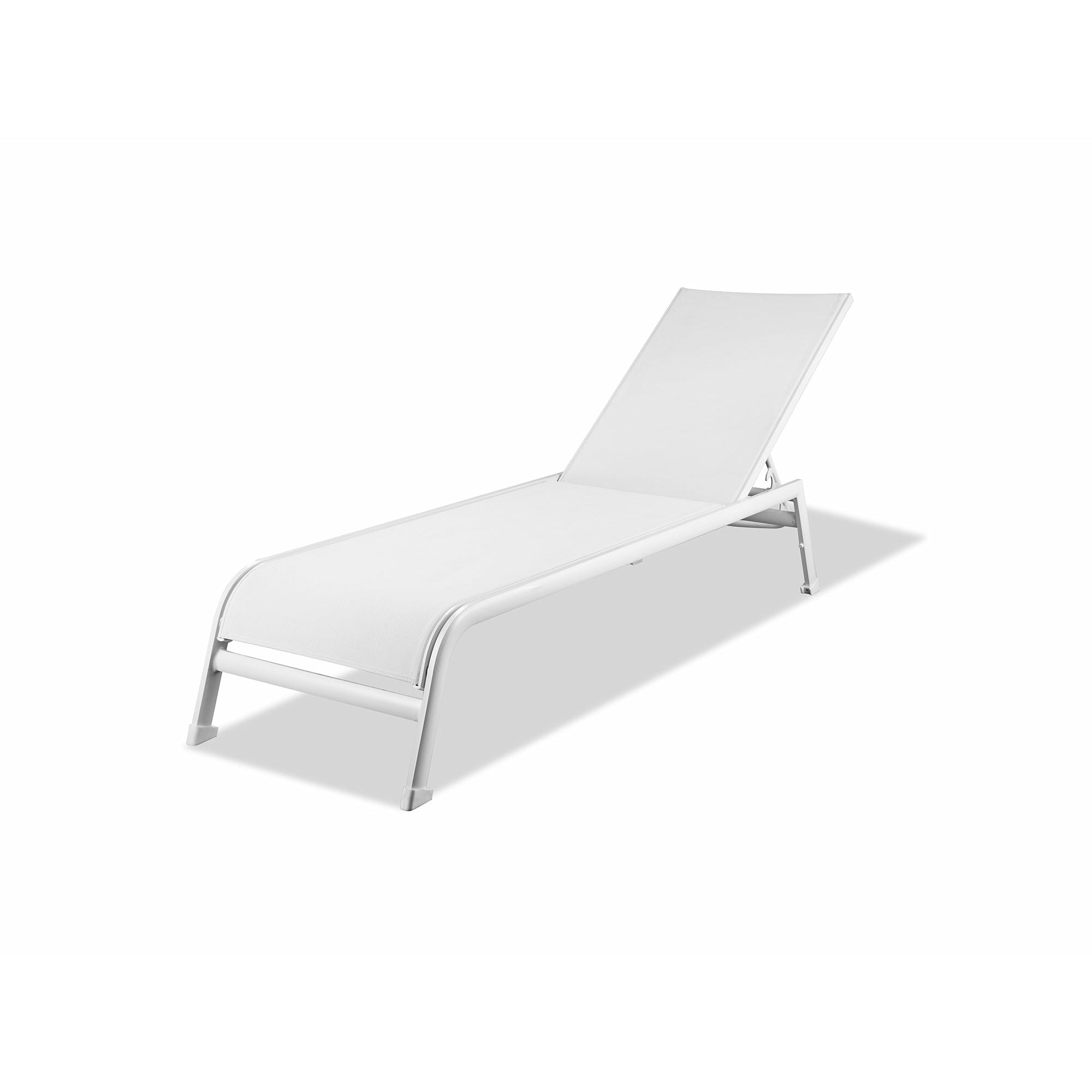 Whiteline Modern Living - Sunset Outdoor Chaise CL1568-WHT