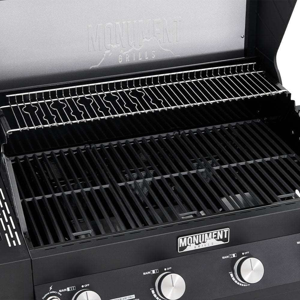 Monument Grills Denali 425  Black Smart Gas Grill