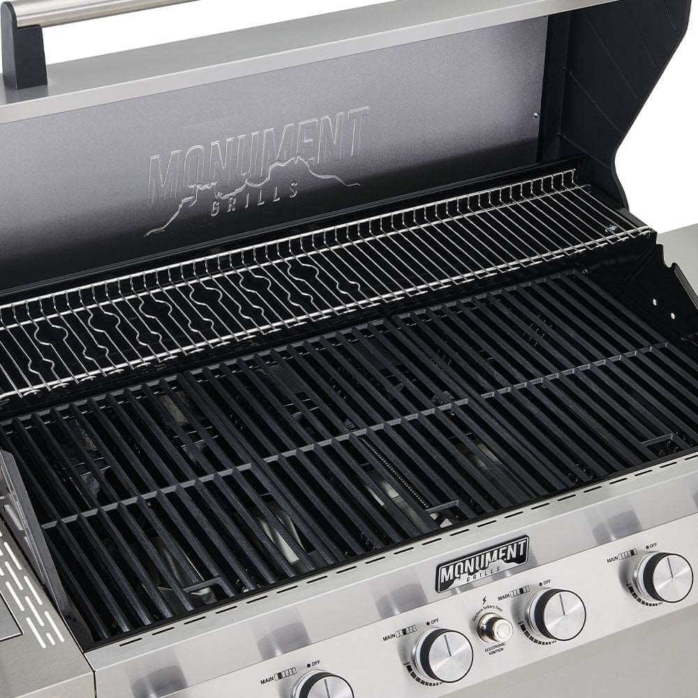 Monument Grills Denali 605 Stainless Smart Gas Grill 6 Burners Propane & Natural Gas