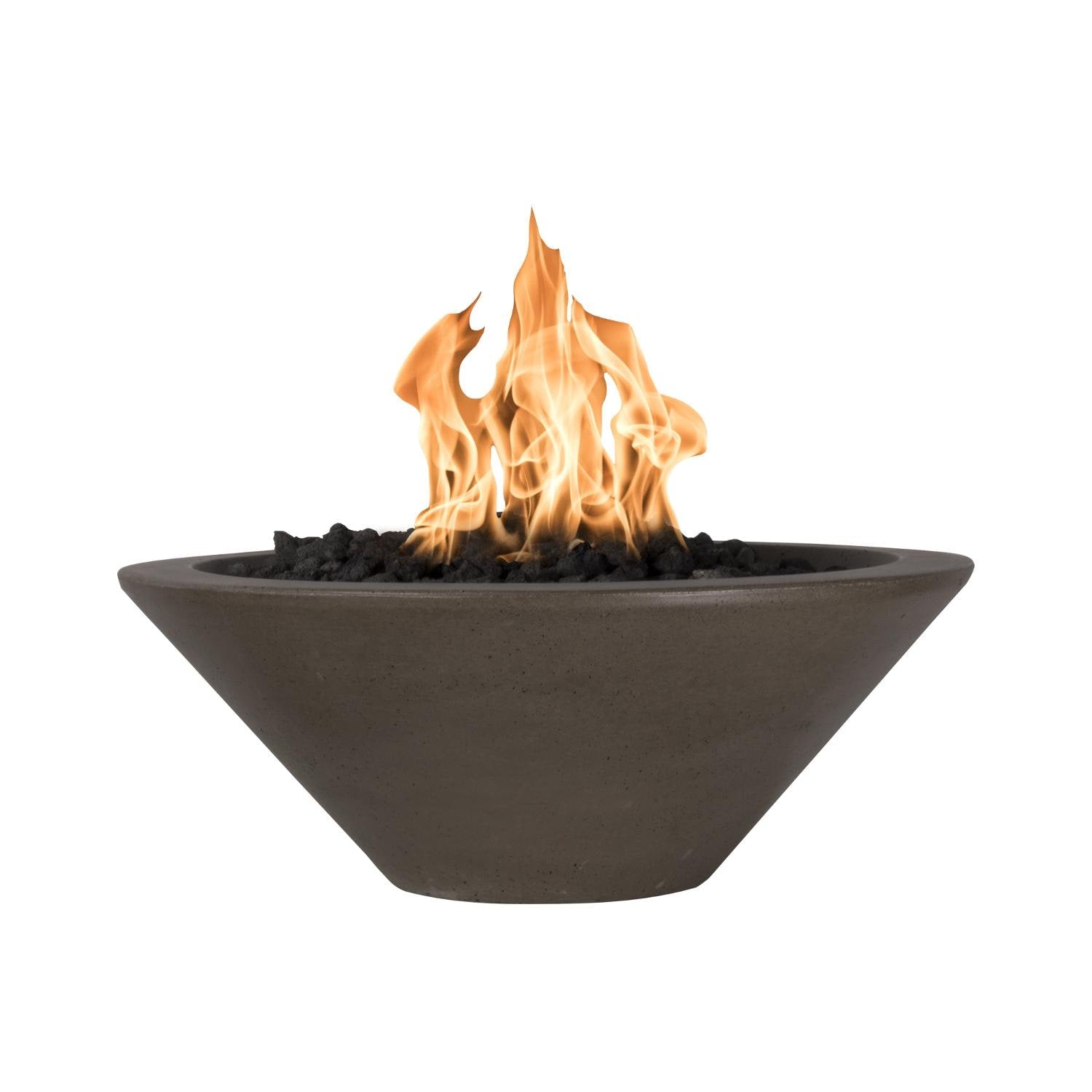 Top Fires by The Outdoor Plus Cazo 24-Inch Natural Gas Fire Bowl - Match Light