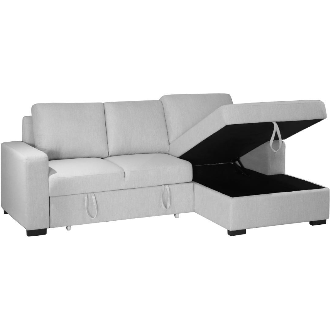 Whiteline Modern Living - Elga Sectional SR1708F-LGRY