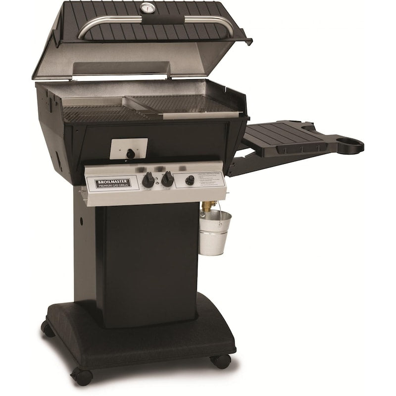 Broilmaster Q3X Qrave Propane Gas Grill On Black Cart Q3PK1-LP