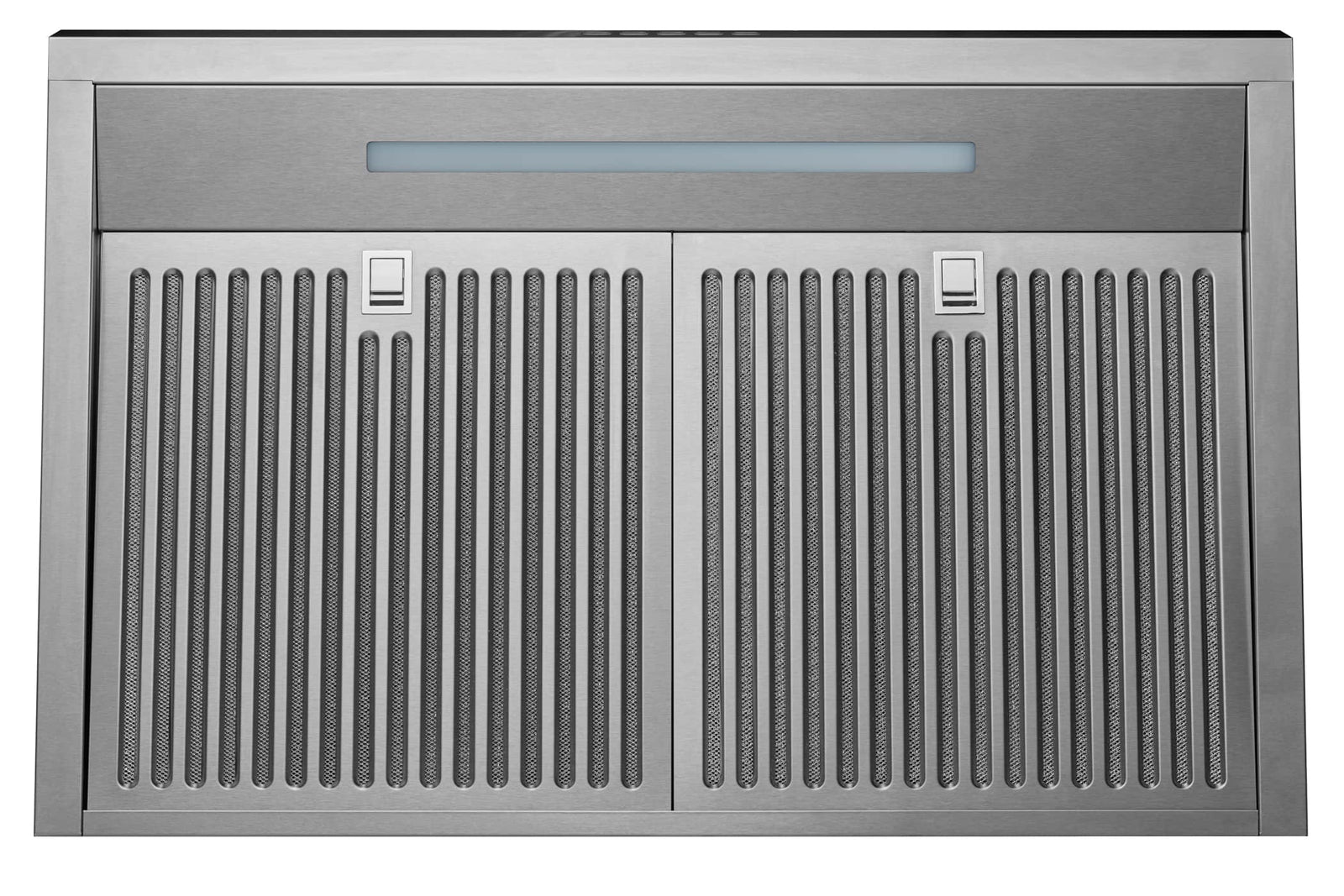 Hauslane 30-Inch Under Cabinet Curved Range Hood with Stainless Steel Filters and Panel LED (UC-B018SS-30)