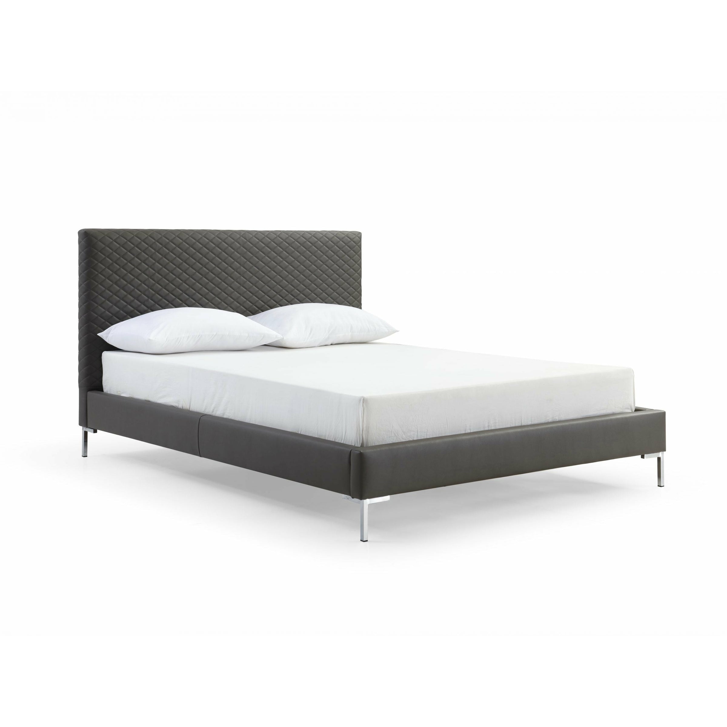 Whiteline Modern Living - Liz Queen Bed BQ1689P-DGRY