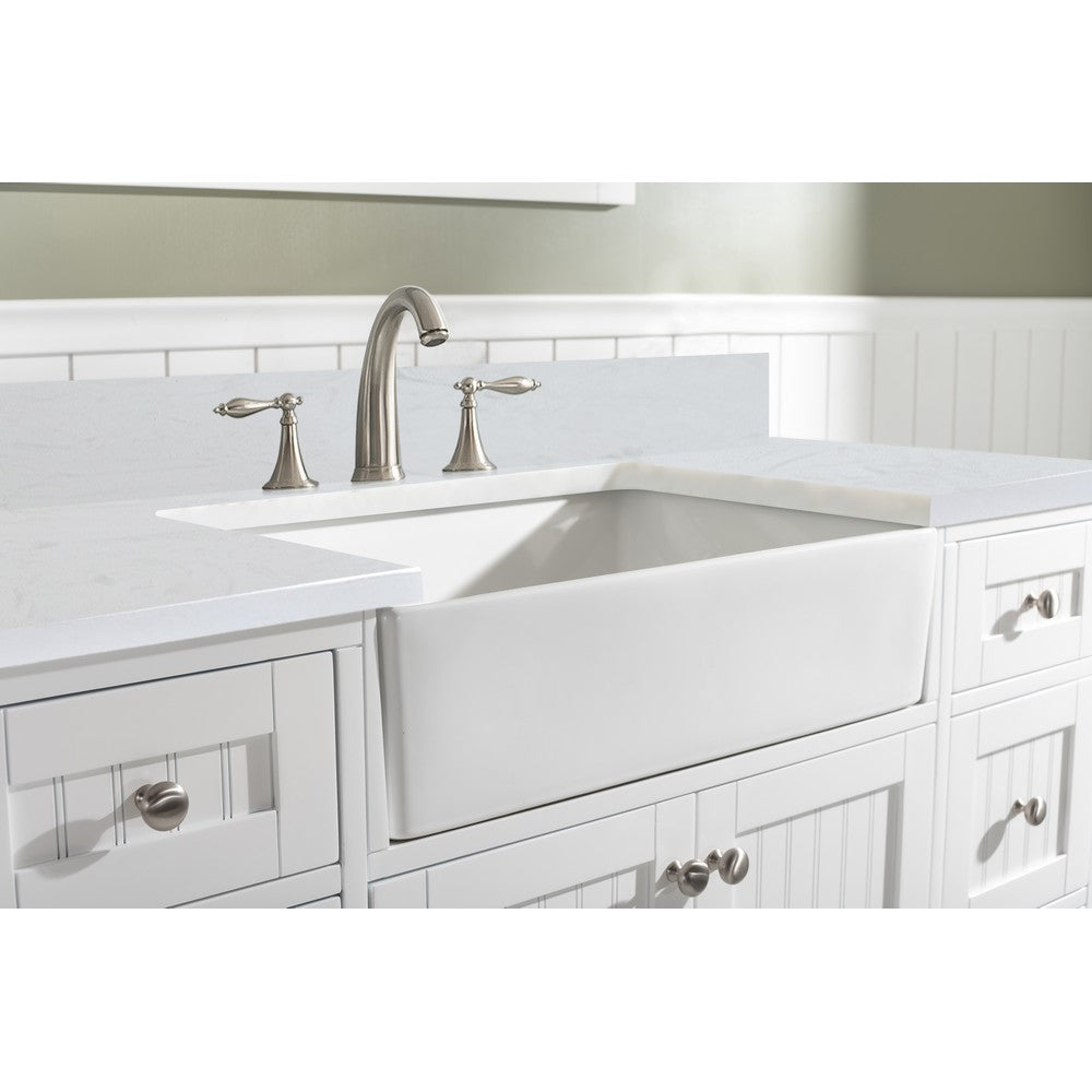 Design Element BK-54-WT Burbank 54 Inch Single Vanity