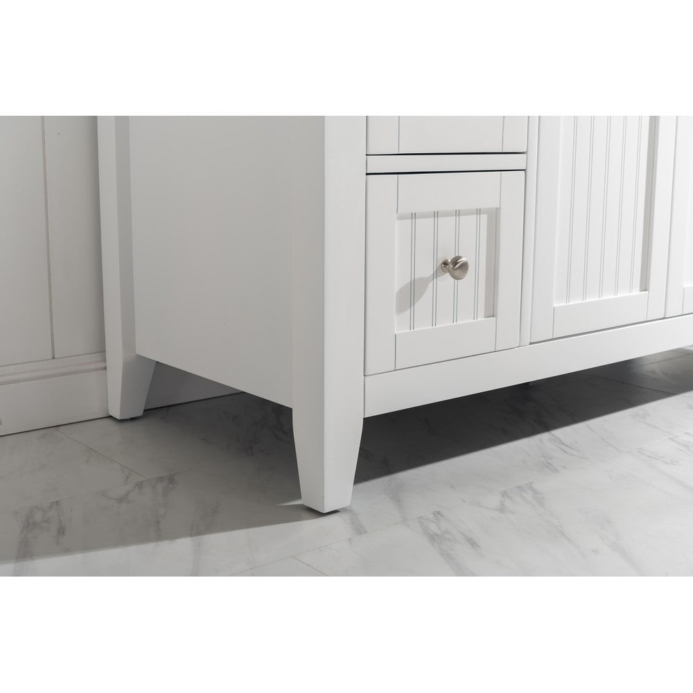 Design Element BK-54-WT Burbank 54 Inch Single Vanity