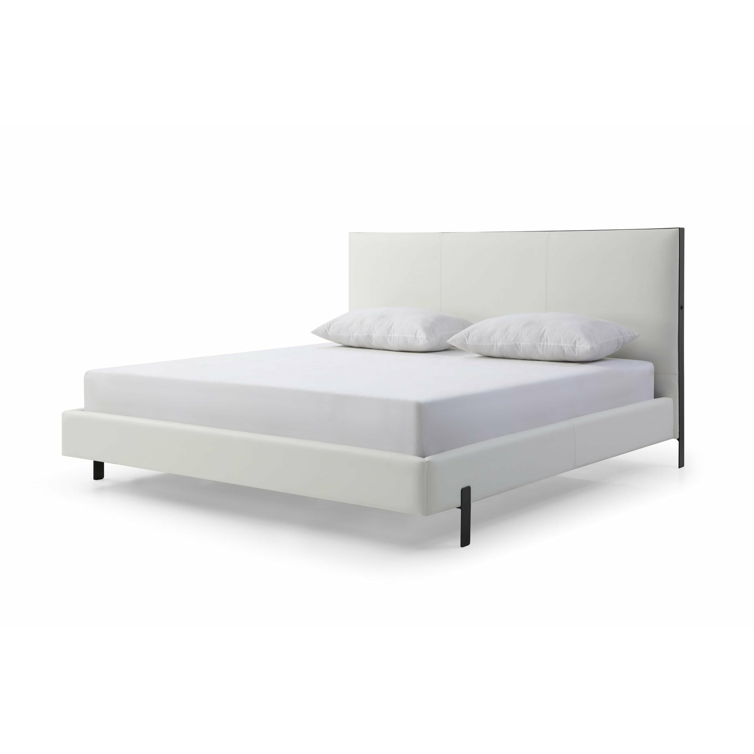 Whiteline Modern Living - Hollywood King Bed BK1690P-WHT