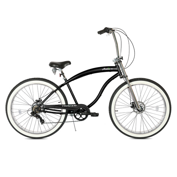 Tracer 29" Avalon GT Fat Tire Stretch Beach Cruiser Bike MB-AVALON GT29-MBK/PLS