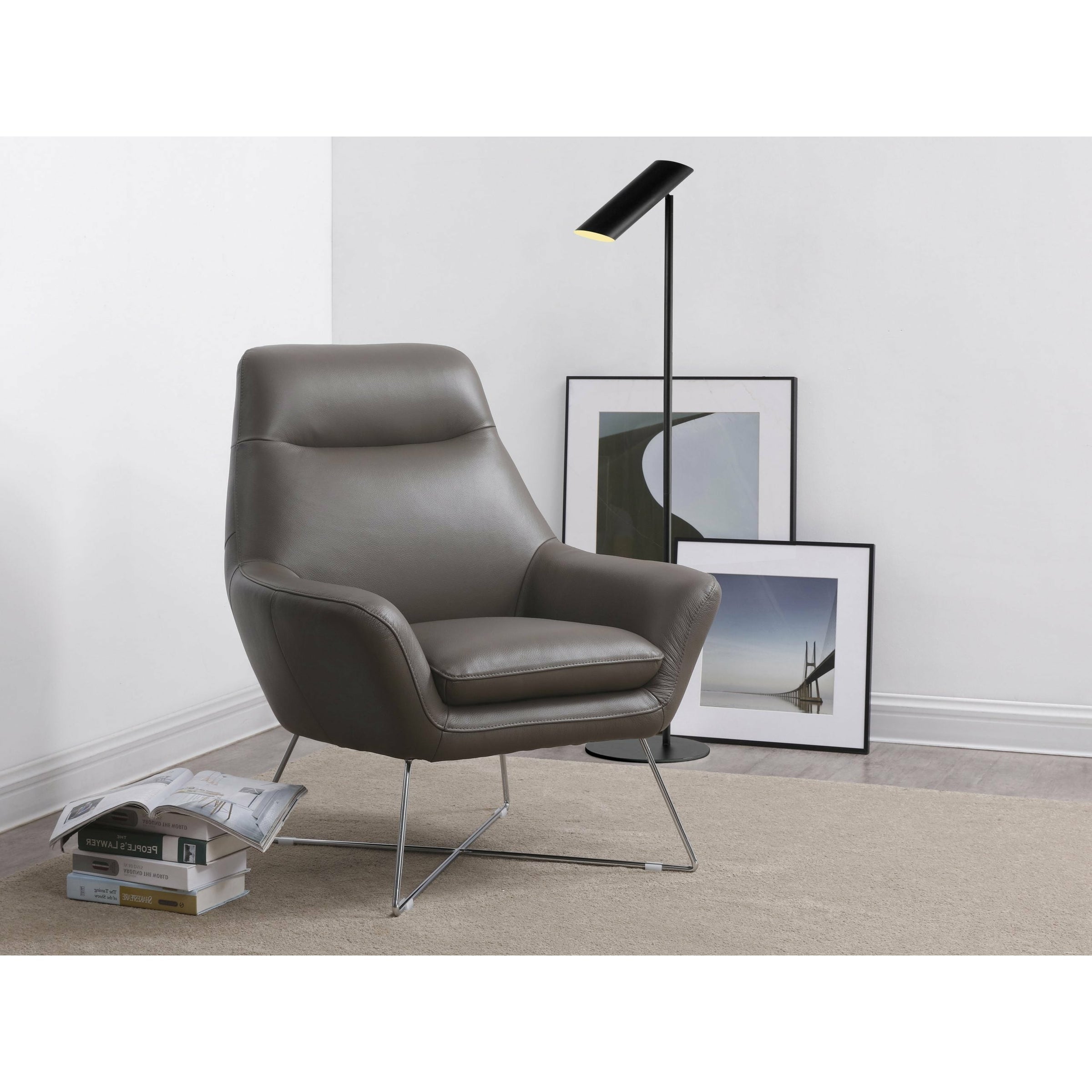 Whiteline Modern Living - Daiana Chair CH1352L-DGRY