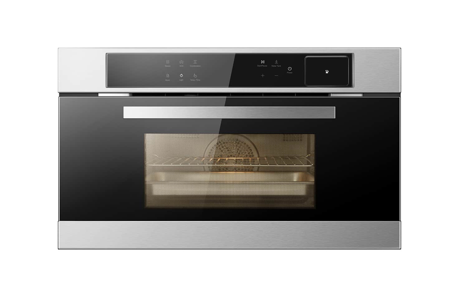 ROBAM 30-Inch Built-In Convection Wall Oven with Air Fry & Steam Cooking in Stainless Steel (CQ762S)