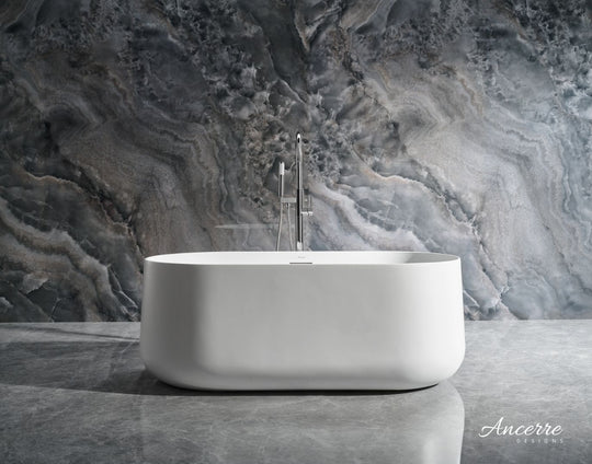 Ancerre Designs Cossue 61" Freestanding Acrylic Bathtub In White