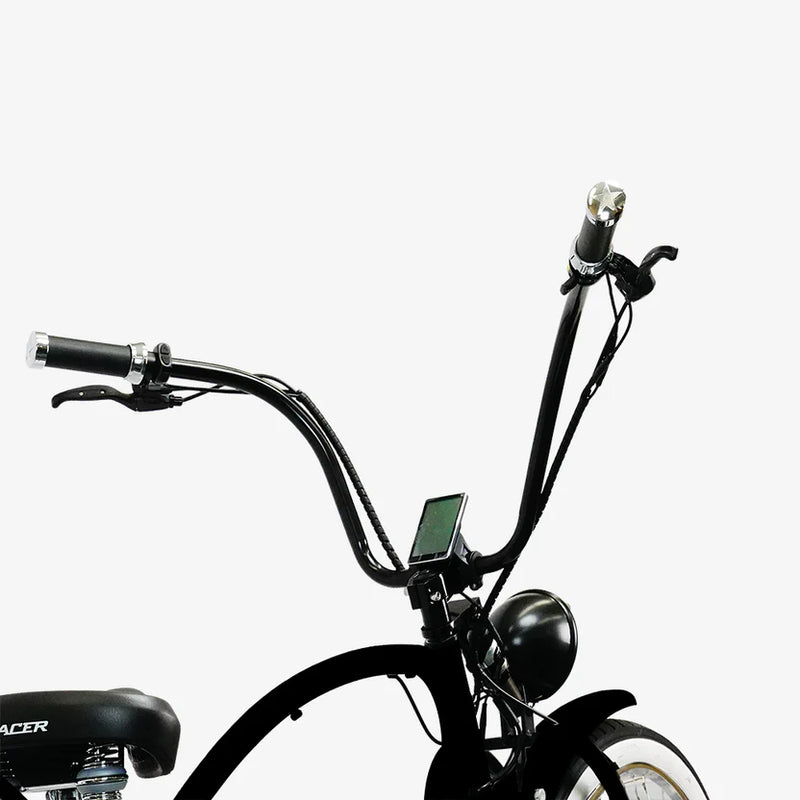 Tracer 800W Beyond Pro Stretch Classic Chopper Electric Bike MB-EB-BEYOND Pro-BK