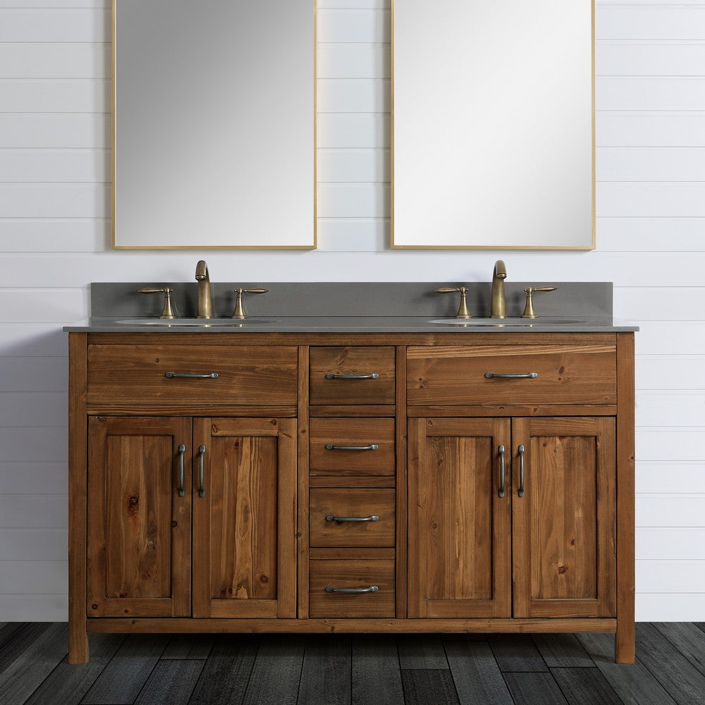 Design Element DEC4002-C-CB Bryson 60 Inch Vanity Base Only