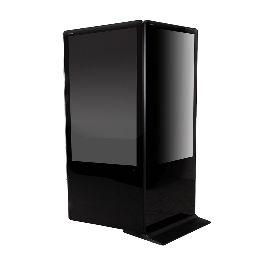 LEDscopic  Vertical (4K) - Double-Sided USB Media Player Kiosk LEDKOSMP55