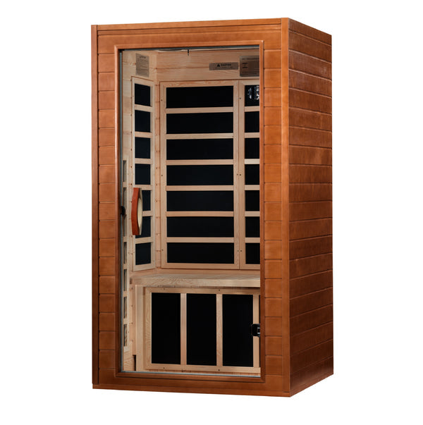 Golden Designs Avila 1-2 Person Low EMF FAR Infrared Sauna DYN-6103-01