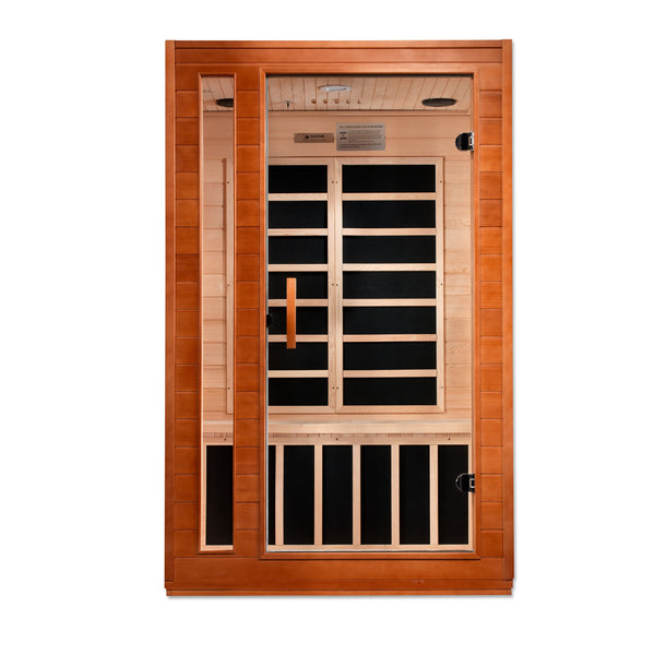 Golden Designs Cardoba 2 Person Low EMF FAR Infrared Sauna DYN-6203-01