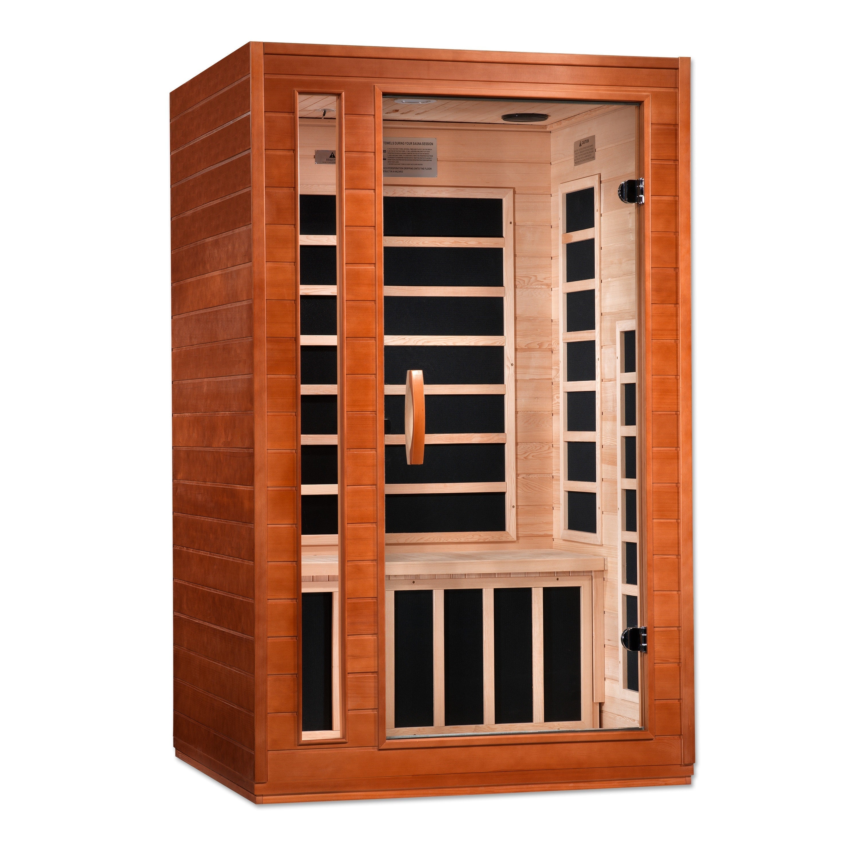 Golden Designs Cardoba 2 Person Low EMF FAR Infrared Sauna DYN-6203-01