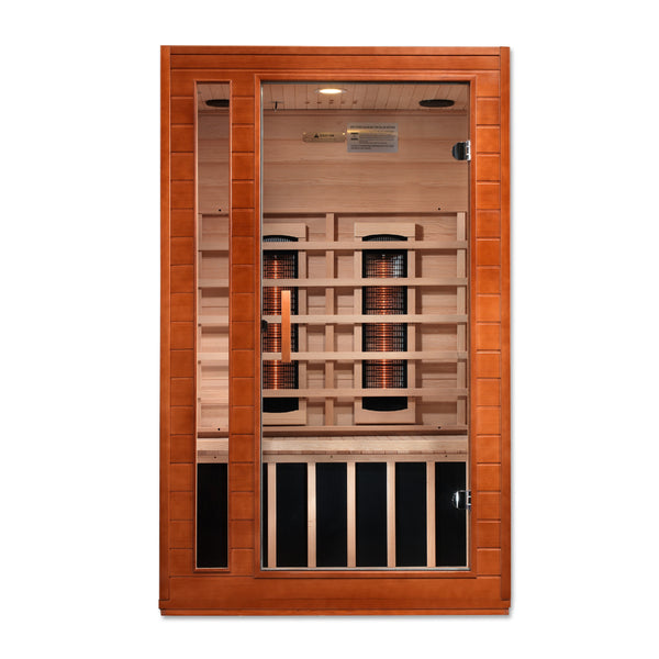 Golden Designs Cardoba 2 Person Full Spectrum Infrared Sauna - Canadian Hemlock DYN-6203-02 FS