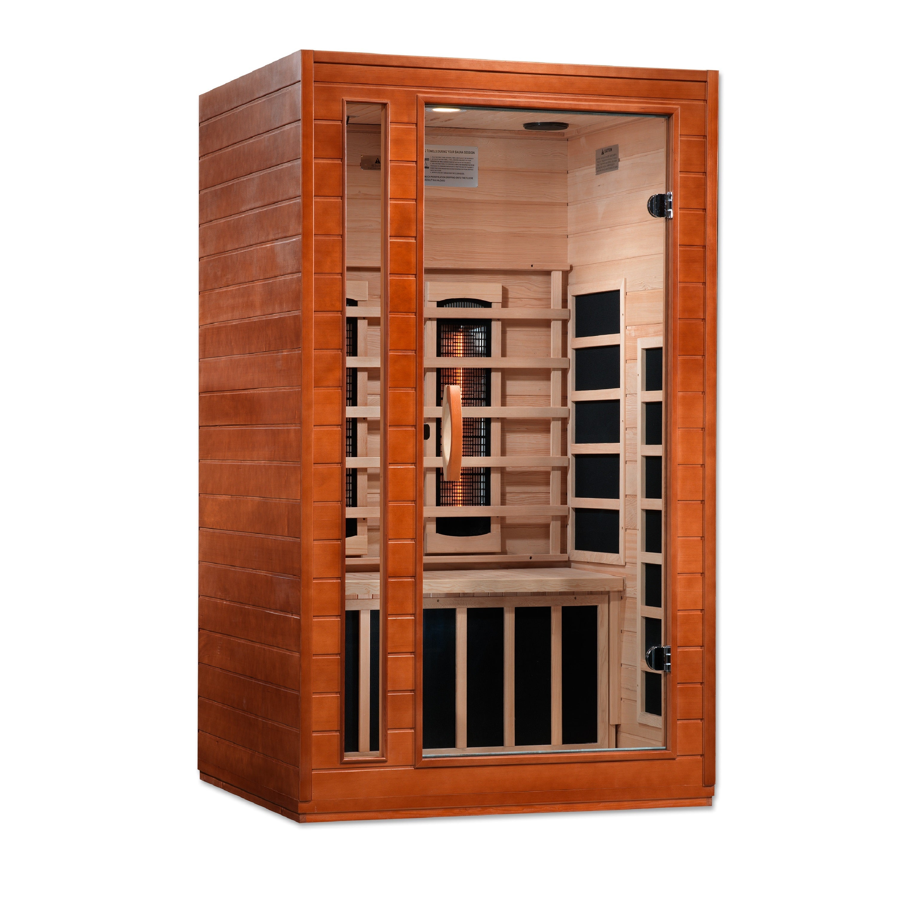 Golden Designs Cardoba 2 Person Full Spectrum Infrared Sauna - Canadian Hemlock DYN-6203-02 FS