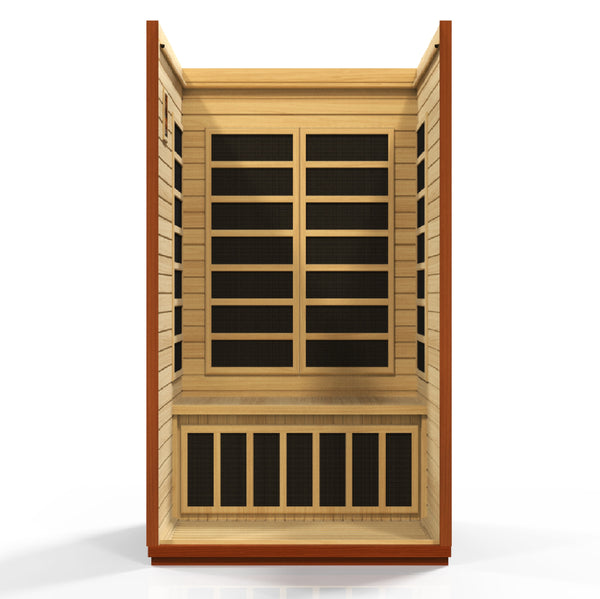 Golden Designs DYN-6206-01 Dynamic Ultra Low EMF Far Infrared Sauna, San Marino Elite Edition