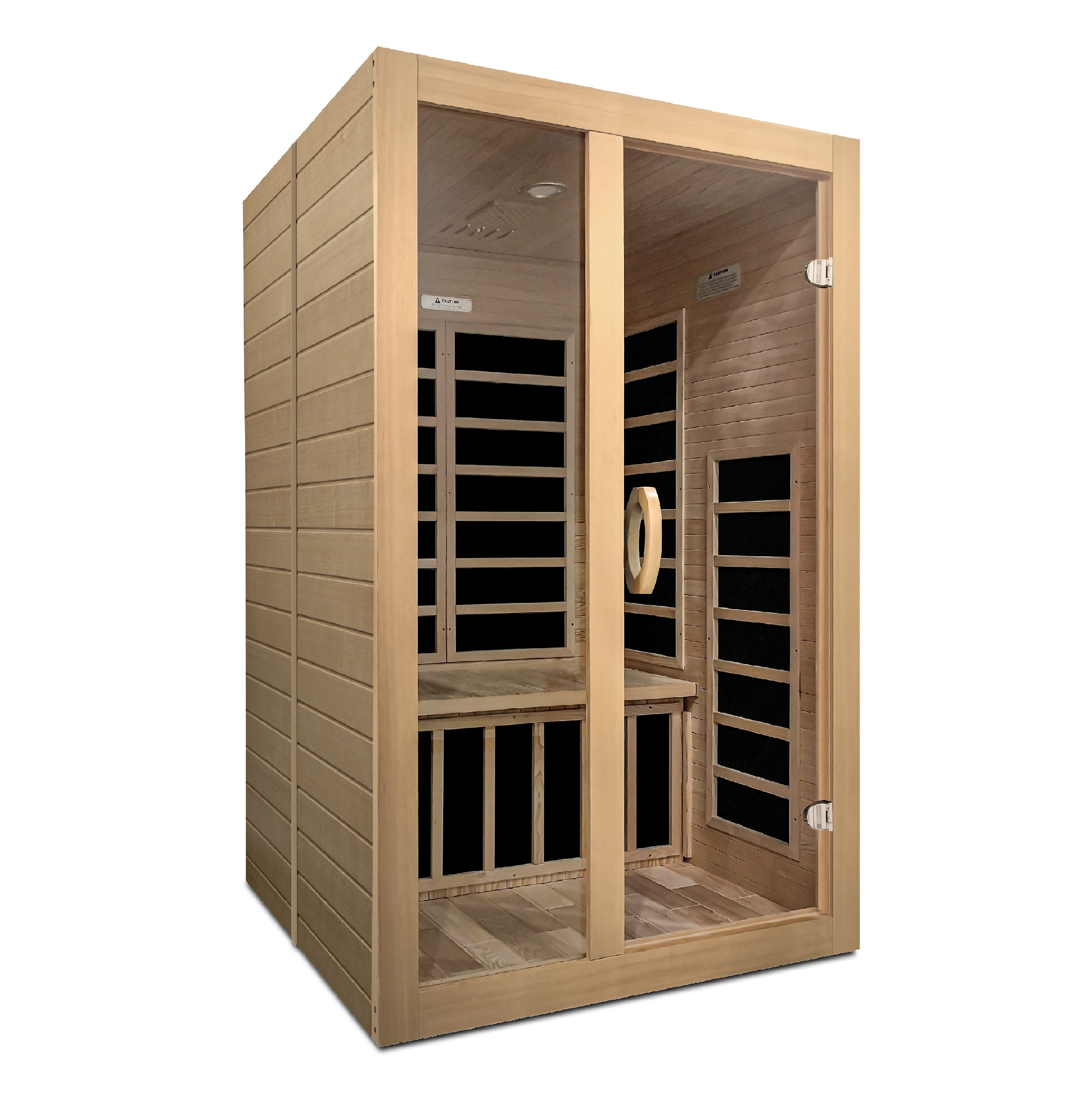 Golden Designs Santiago 2 Person Low EMF FAR Infrared Sauna