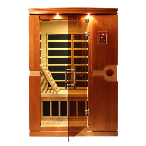 Golden Designs DYN-6210-01 Dynamic Ultra Low EMF Far Infrared Sauna, Venice Edition