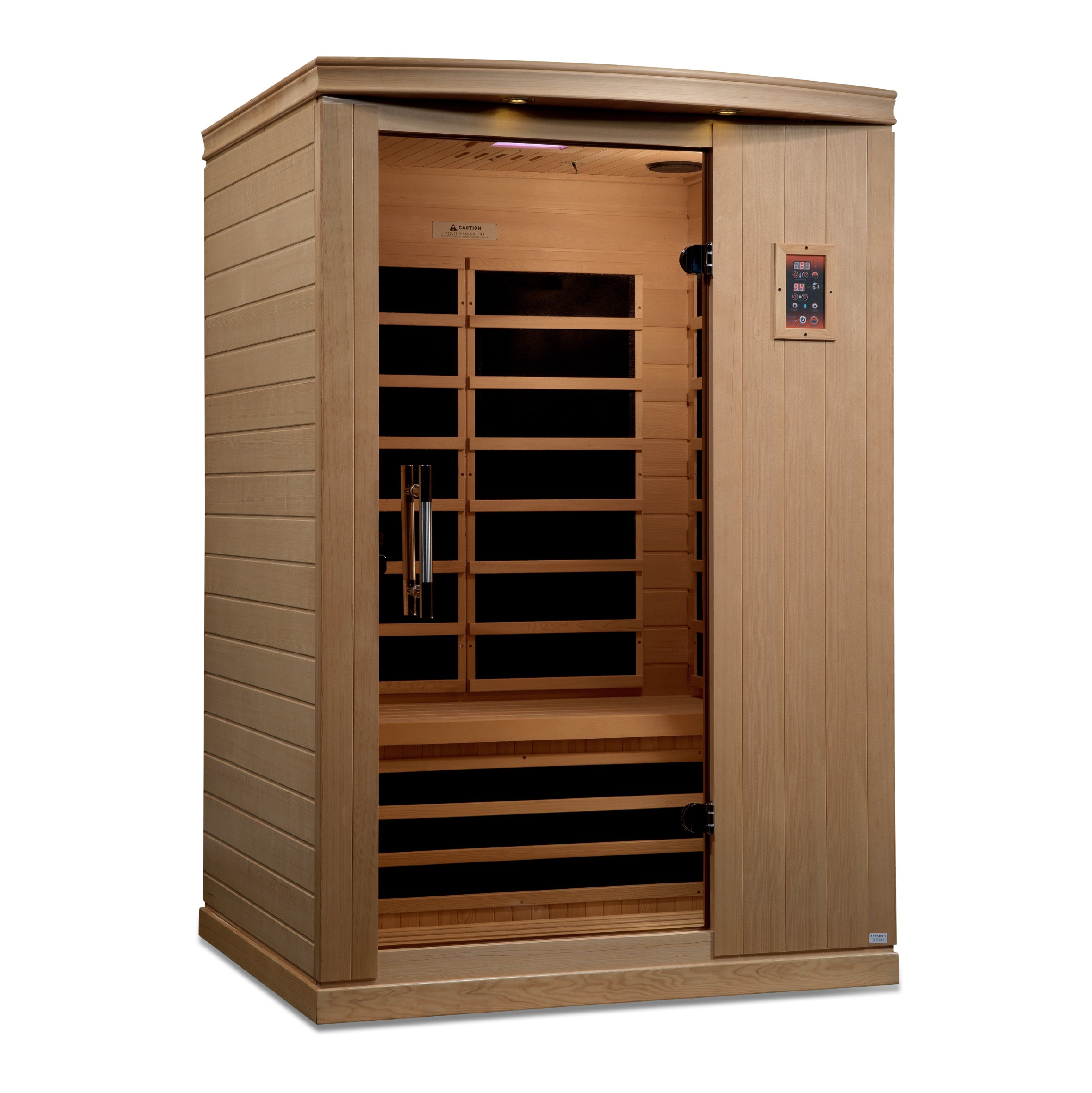 Golden Designs Venice Elite 2 Person Ultra Low EMF FAR Infrared Sauna