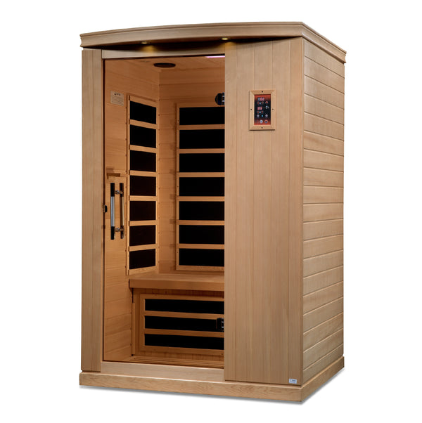 Golden Designs Venice Elite 2 Person Ultra Low EMF FAR Infrared Sauna