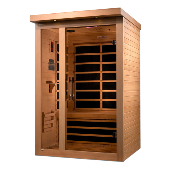 Golden Designs Llumeneres 2 Person Ultra Low EMF FAR Infrared Sauna