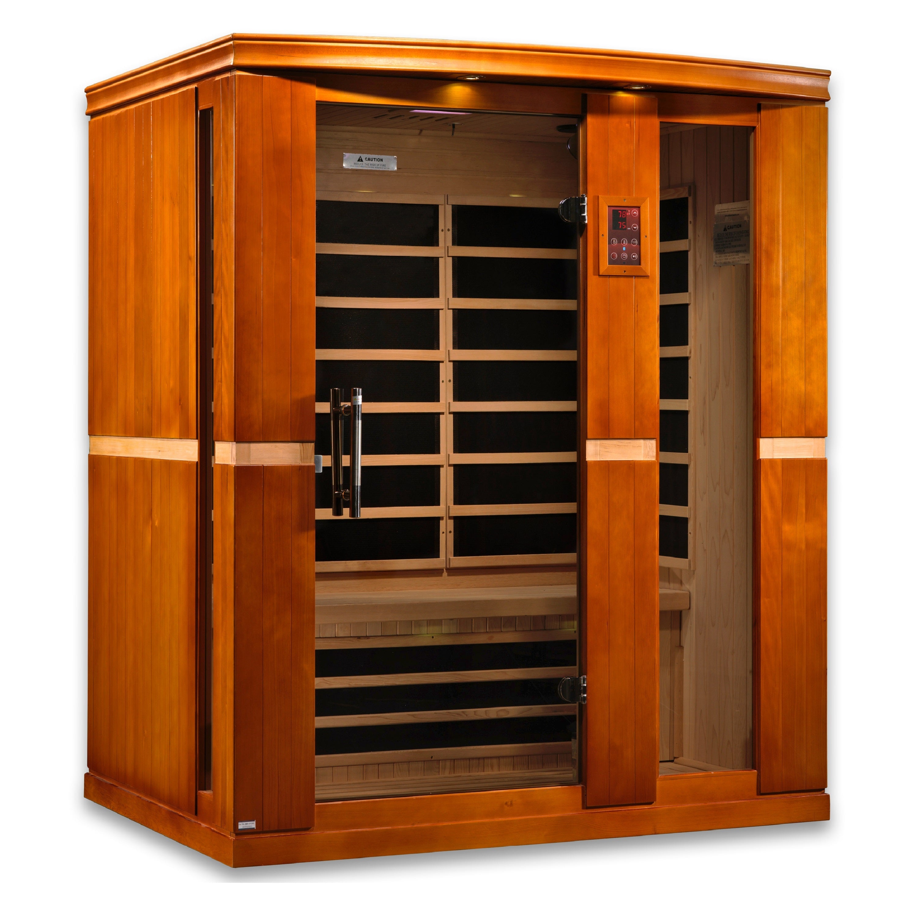 Golden Designs DYN-6330-01 Dynamic Low EMF Far Infrared Sauna, Palermo Edition