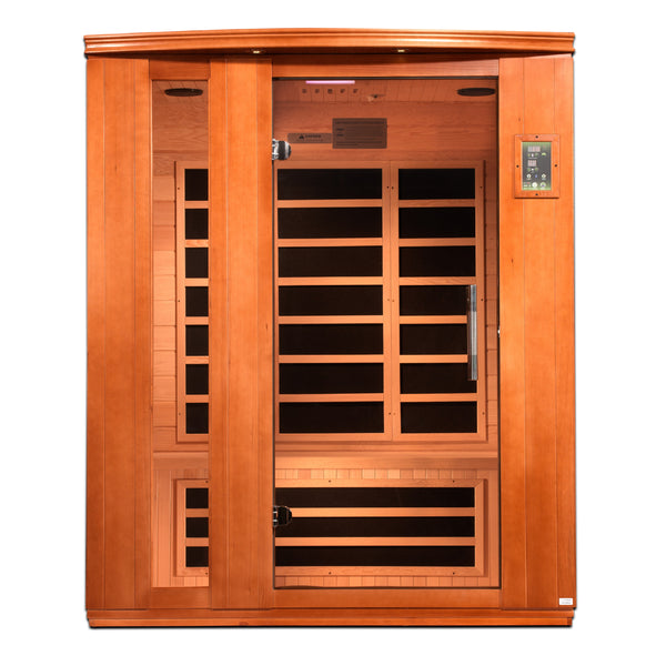 Golden Designs DYN-6336-01 Dynamic Low EMF Far Infrared Sauna, Lugano Edition